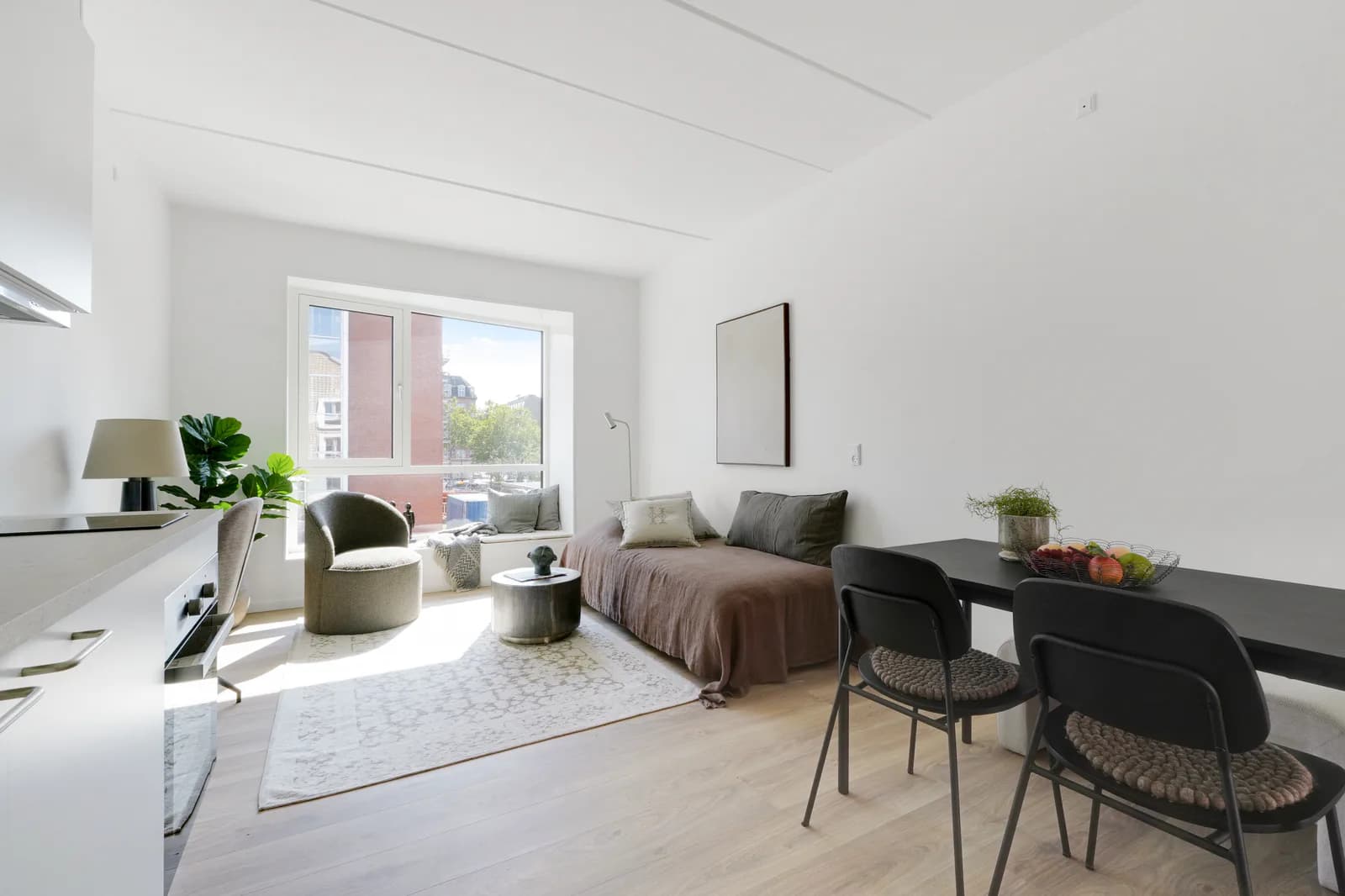1 værelses lejlighed på 44 m²