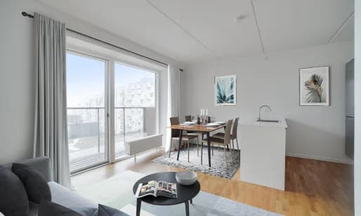 3-værelses lejlighed i Nordhuset, Ørestad